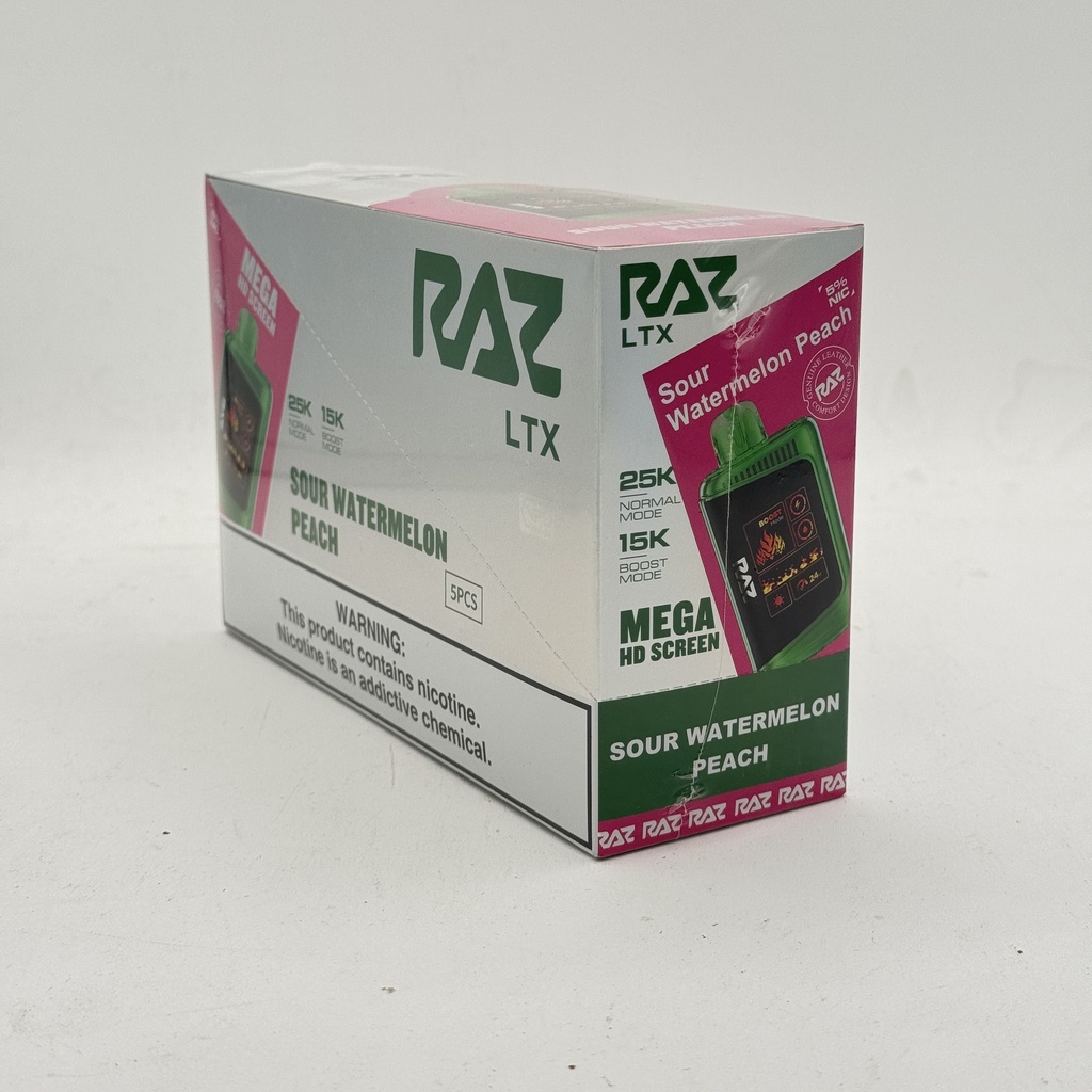 RAZ 25K SOUR WAT PEACH