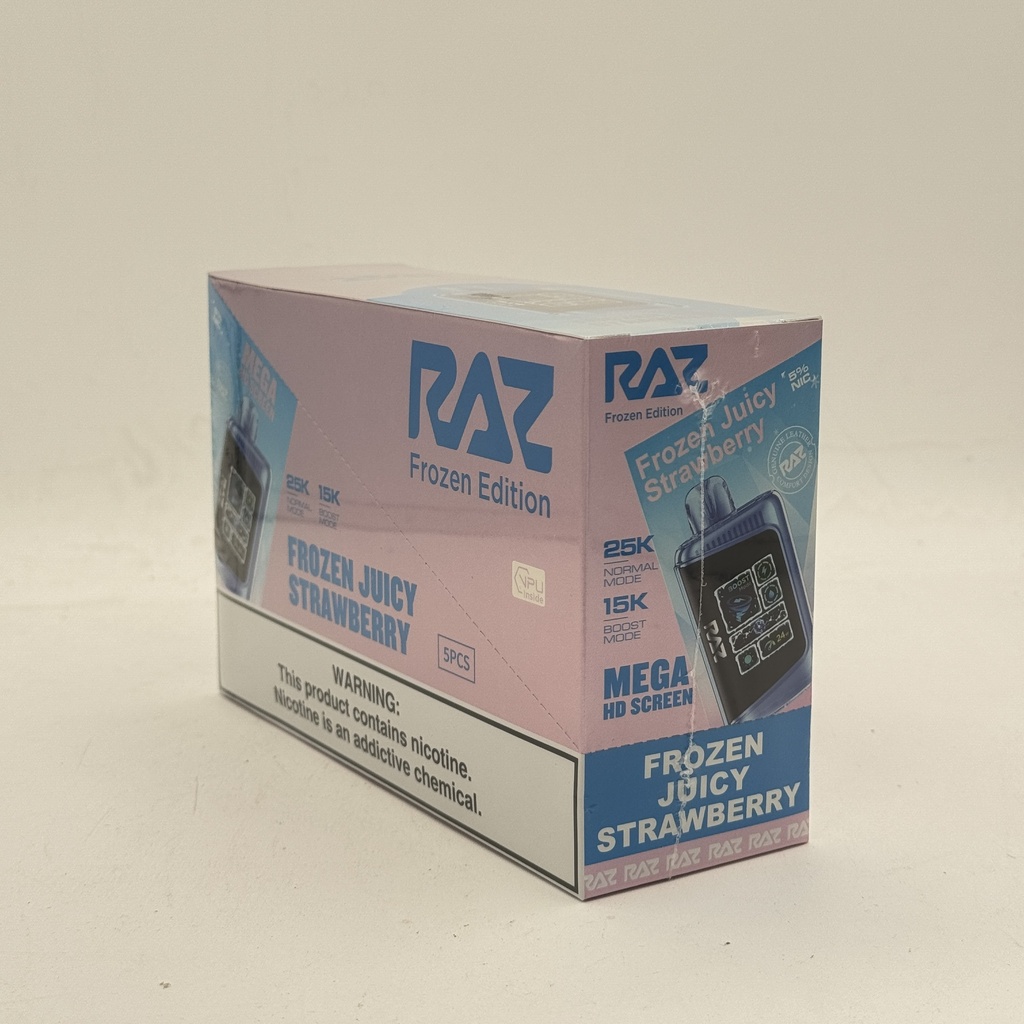 RAZ 25K FROZEN JUICY STRAW