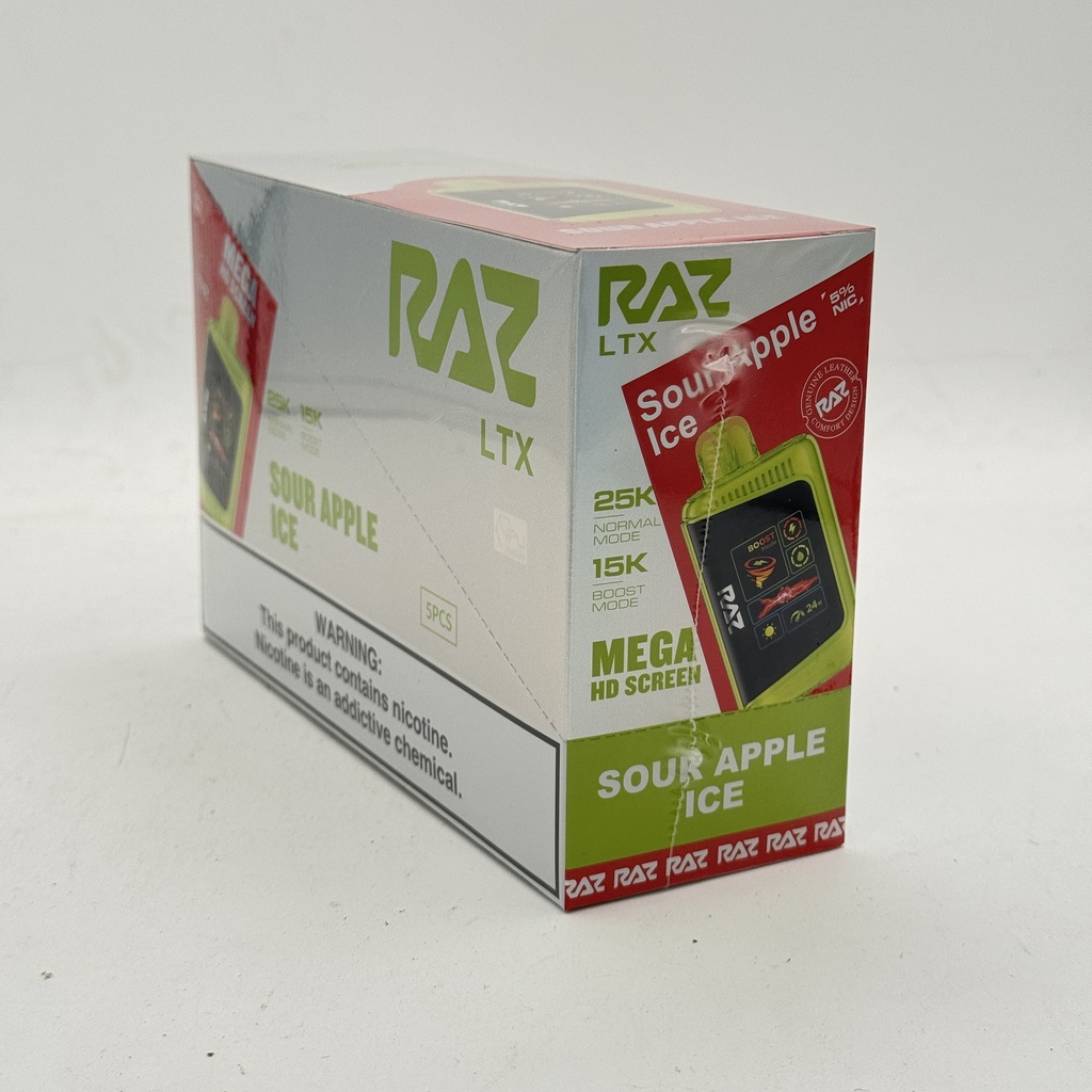 RAZ 25K SOUR APPLE ICE