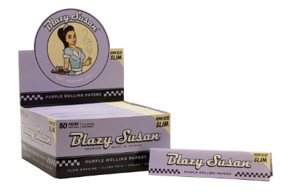 BLAZY SUSAN PURPLE KING SLIM