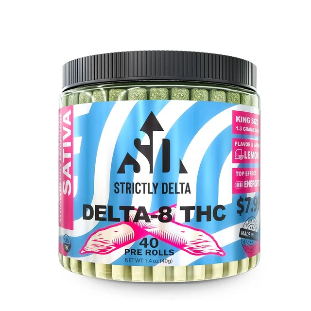 STRICTLY DELTA 8 STRAW LEMONAD