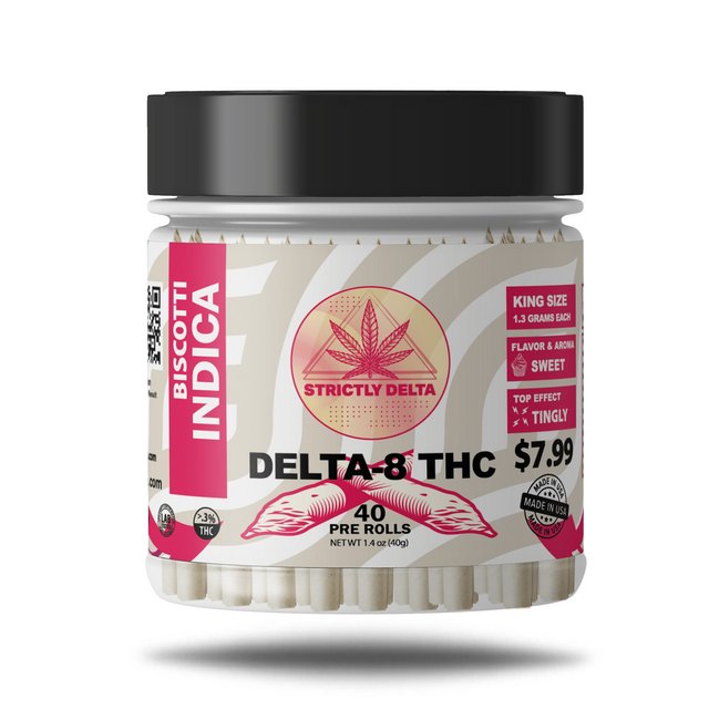STRICTLY DELTA 8 BISCOTTI