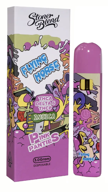 FLYING HORSE  PINK PANTIES