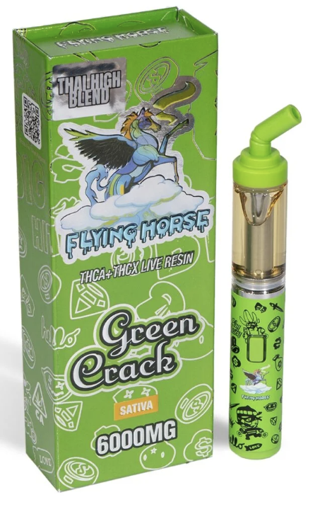 FLYING HORSE  GREEN CRACK