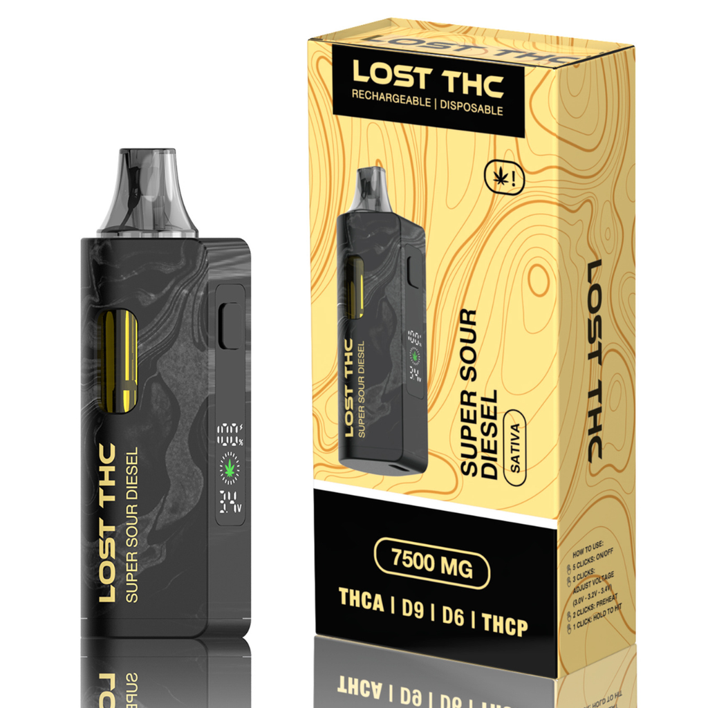 LOST THC 7.5 SUPER SOUR DIESEL