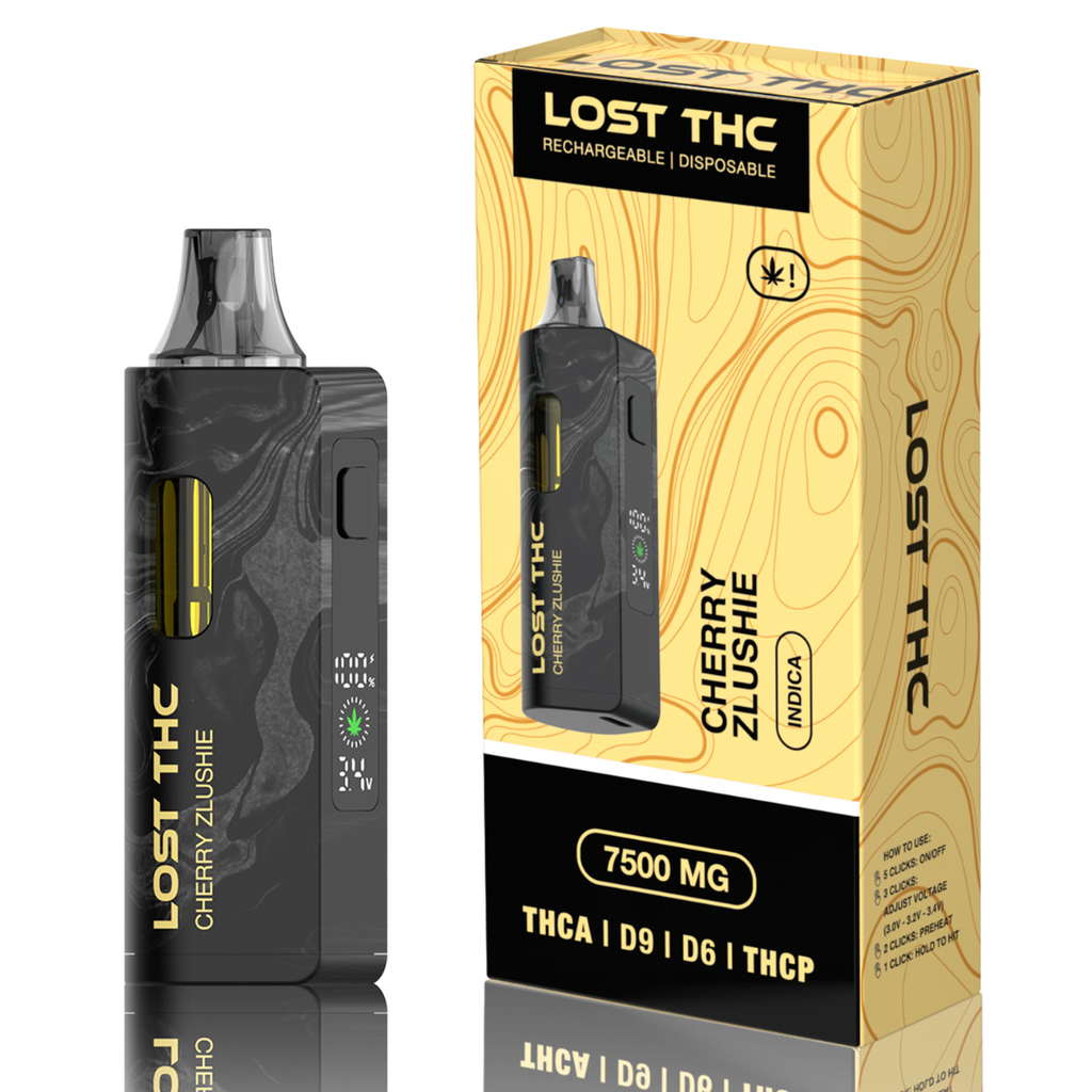 LOST THC 7.5 cherry zlushie