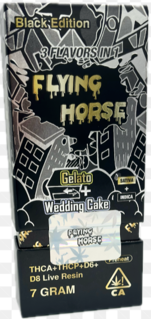 FLYING HORSE WEDDING CAKE