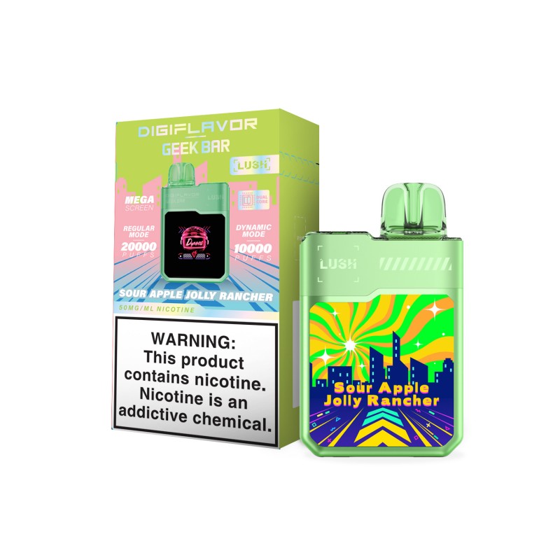 GEEK 20K SOUR APPLE RANCHER