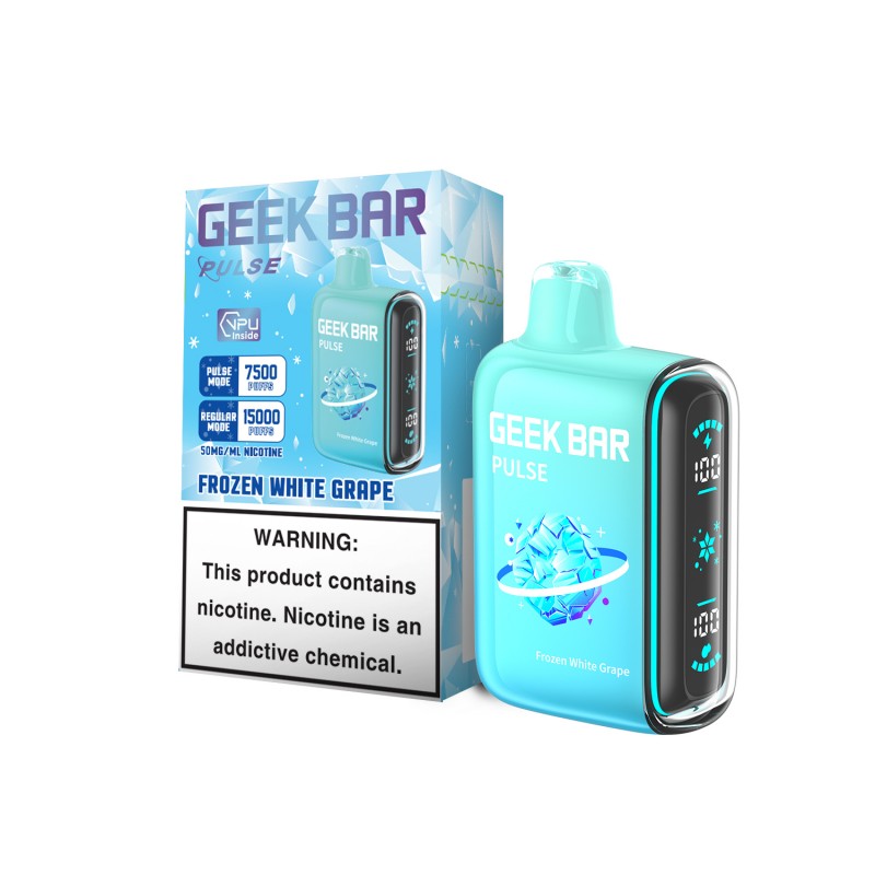 GEEK BAR FROZEN WHITE GRAPE
