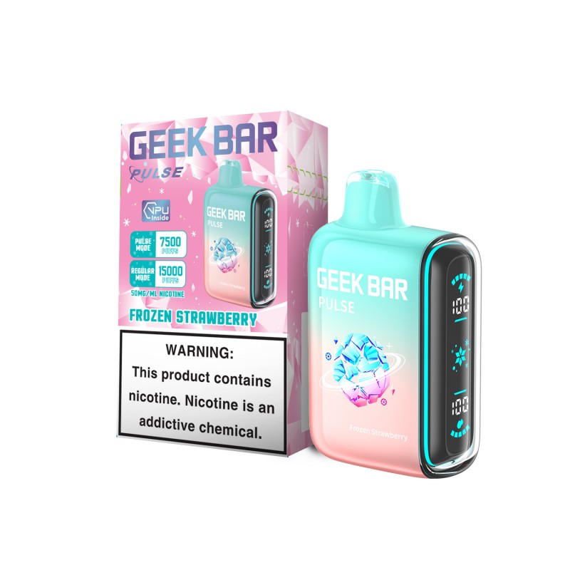 GEEK BAR FROZEN STRAW 15K