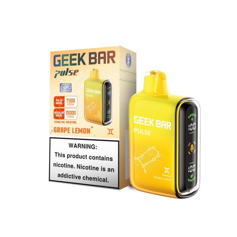 GEEK BAR GRAPE LEMON