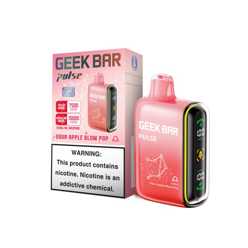 GEEK BAR SOUR APP BL POP