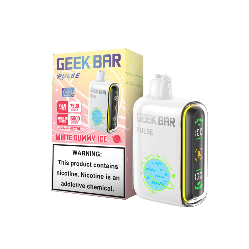 GEEK BAR WHITE GUMMY ICE
