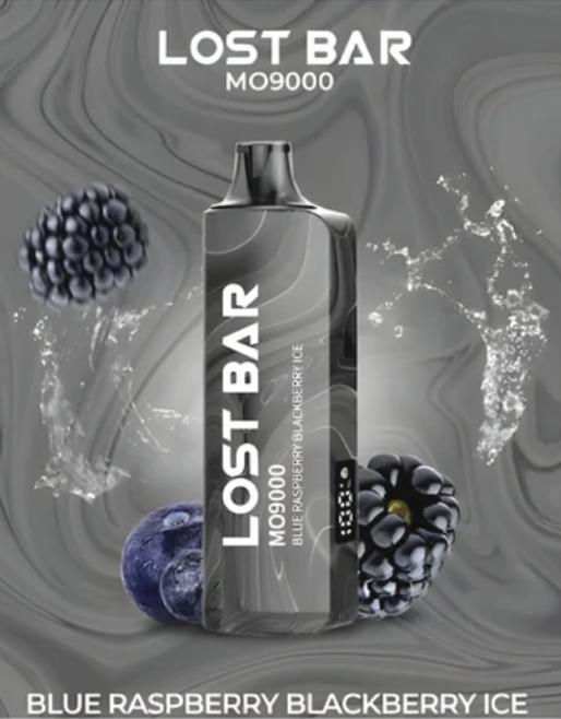 LOST BAR BLUE RASPBERRY BLACK BERRY ICE