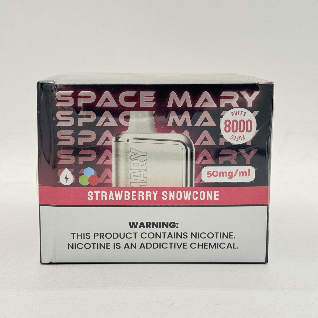 SPACE MAR STRAW SNOCONE