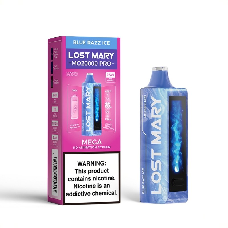 L MAR BLUE RAZ ICE