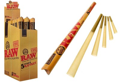 RAW CONE 5PACK