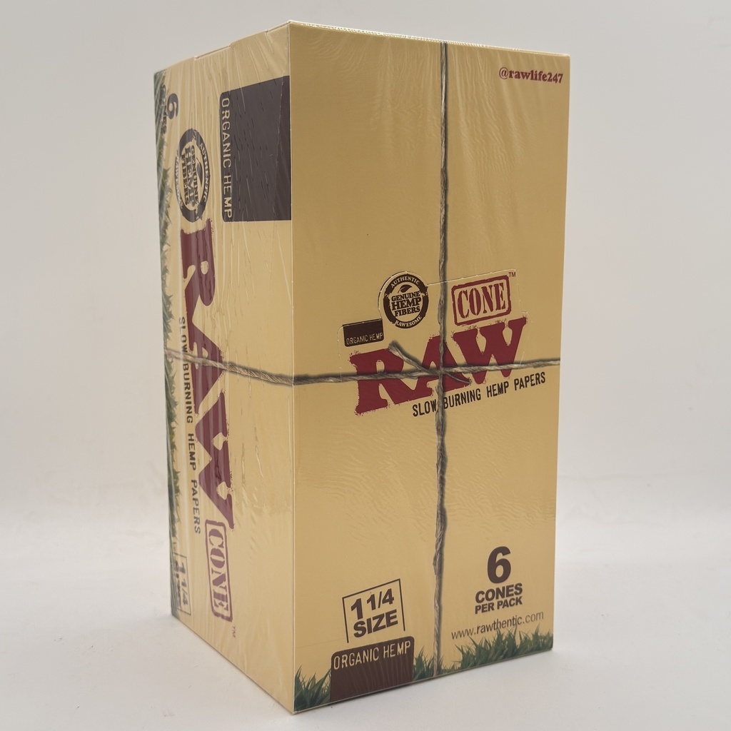 RAW ORGANIC 1 1/4 CONE 32