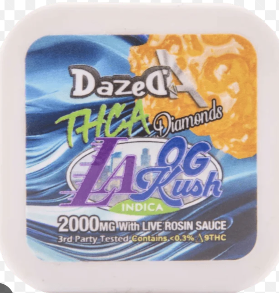 DAZED DIMONDS THCA LA OG