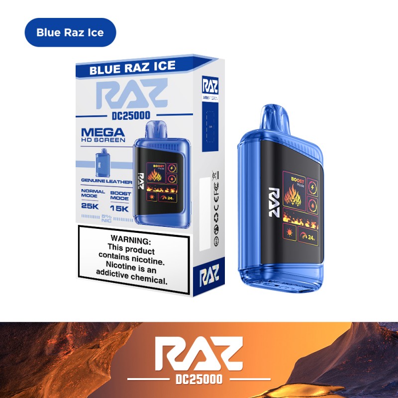 RAZ 25K BLUE RAZ ICE