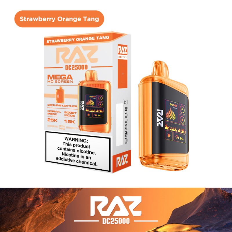 RAZ 25K STRAW ORANGE TANG