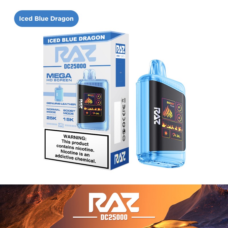 RAZ 25K ICE BLUE DRAGON