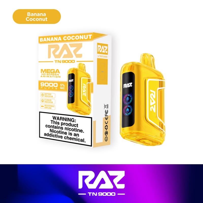 RAZ BANANA COCONUT