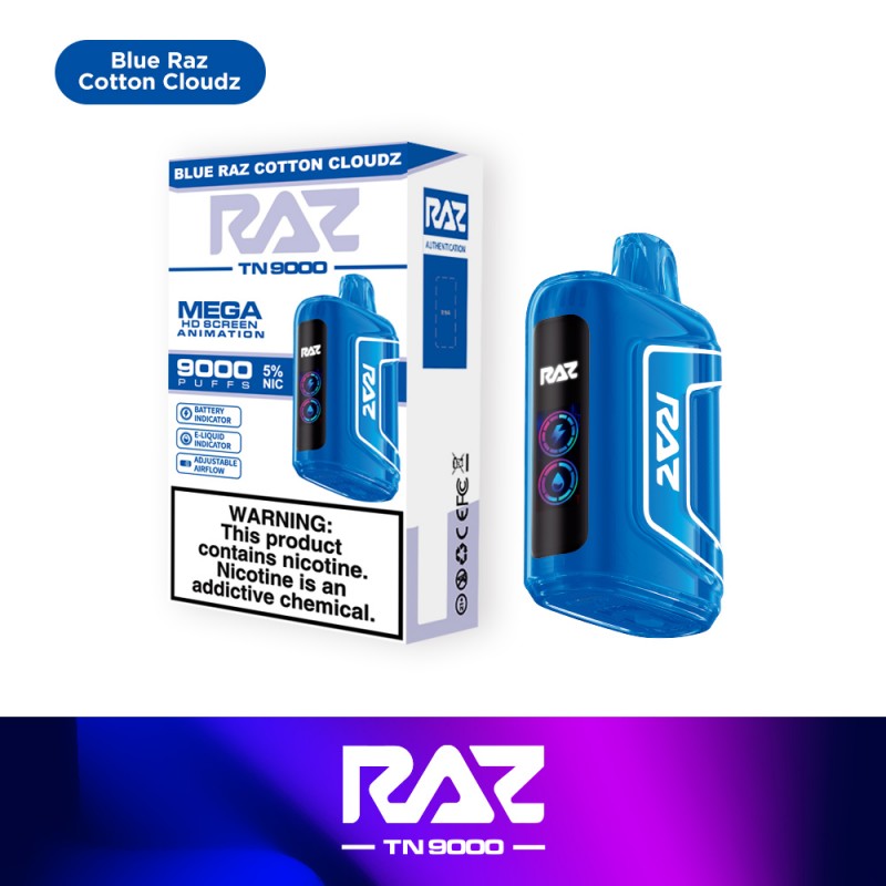 RAZ BLUE RAZ COTTON CLOUDZ 9K