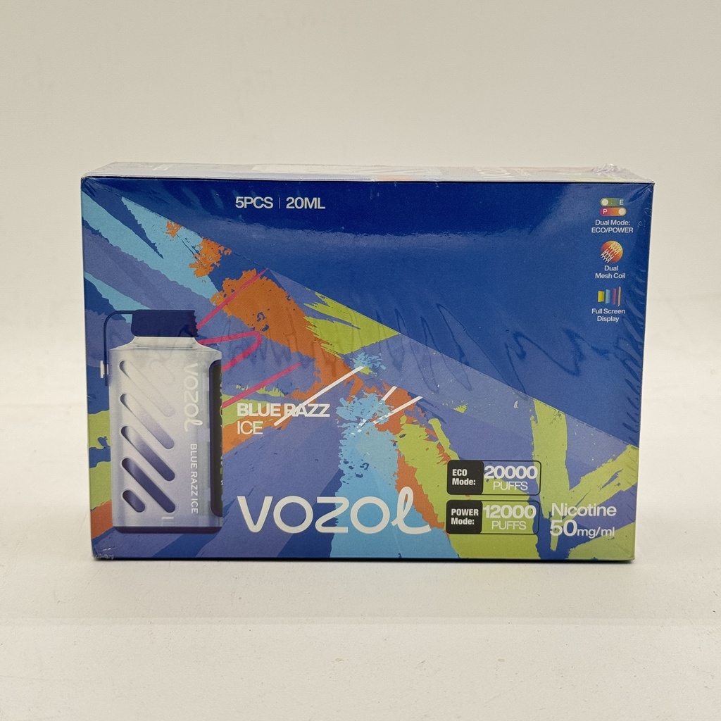 VOZOL 20K BLUE RAZ ICE