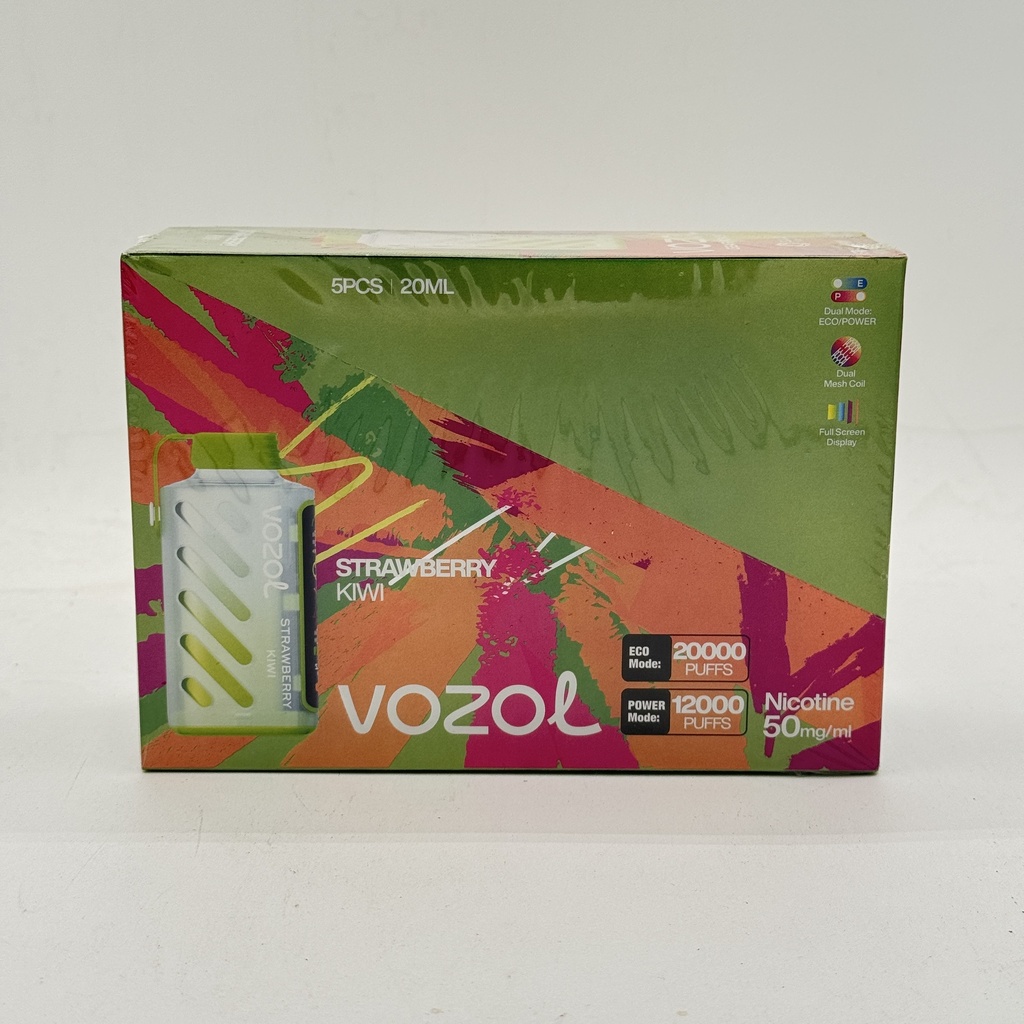 VOZOL 20K STRAW KIWI