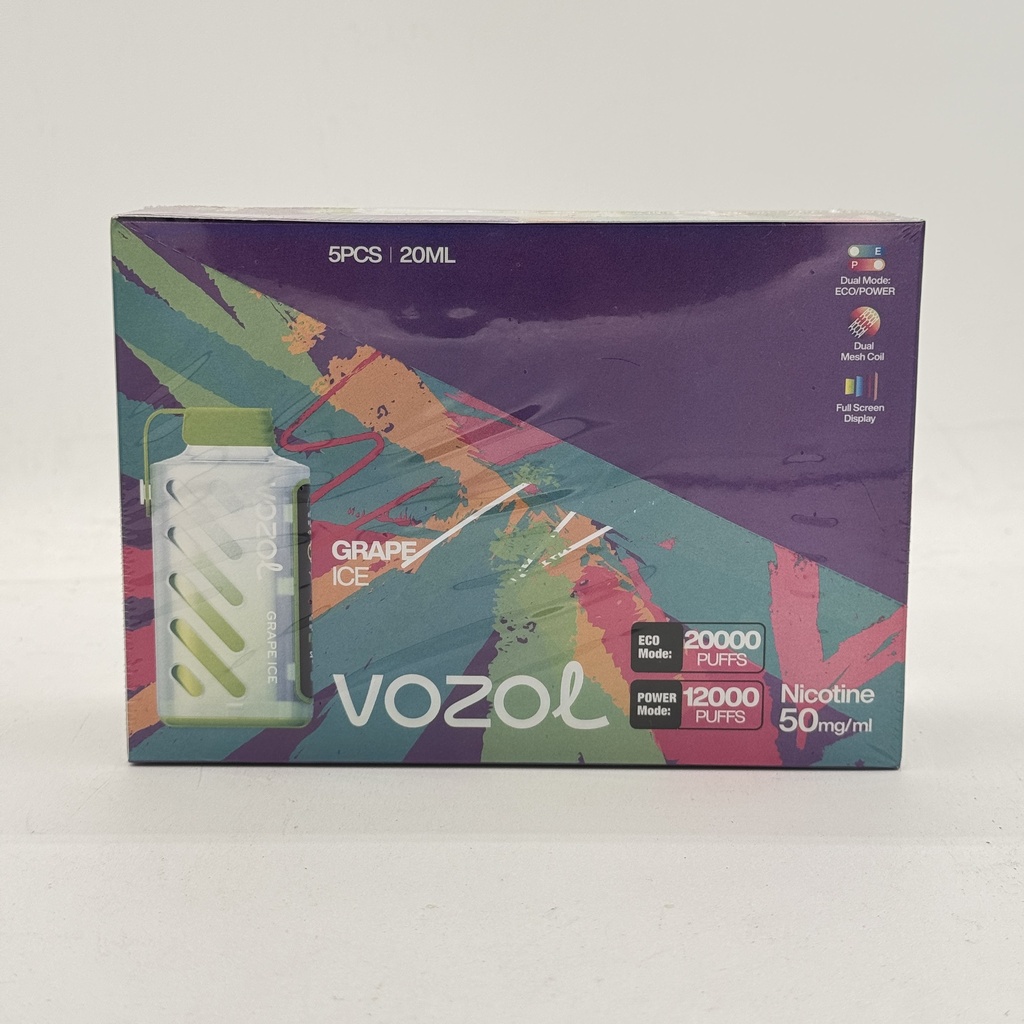 VOZOL 20K GRAPE ICE