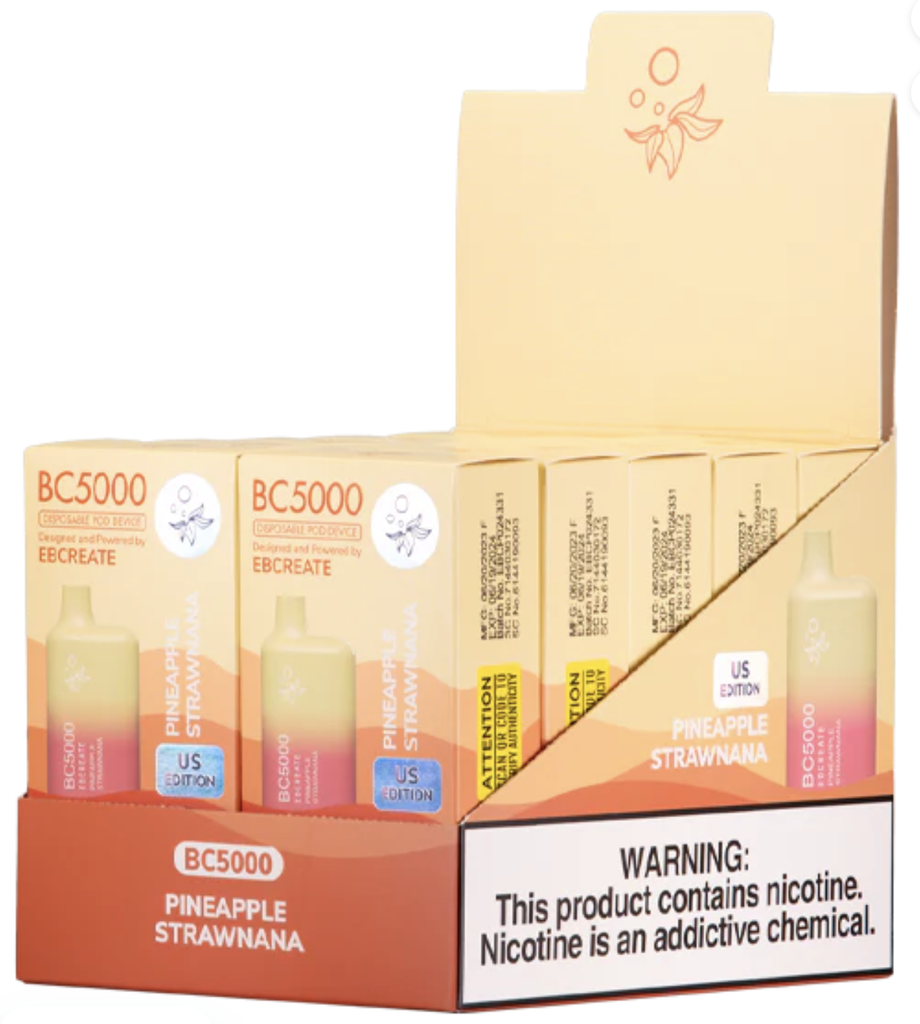 ELF BAR PINEAPPLE STRAWNANA