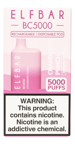 ELF BAR CRANBARRY PUNCH