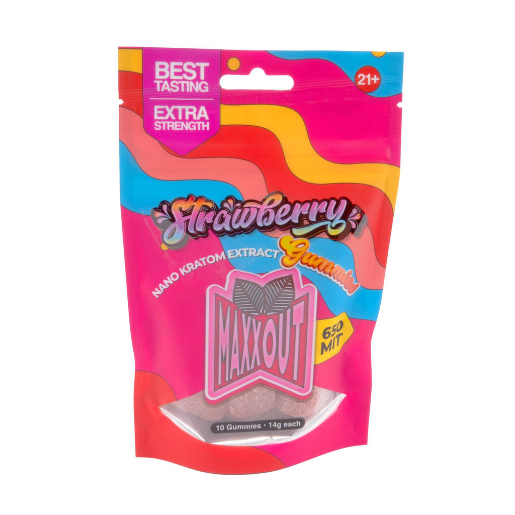 MAX OUT GUMMIES STRAWBERRY 10CT