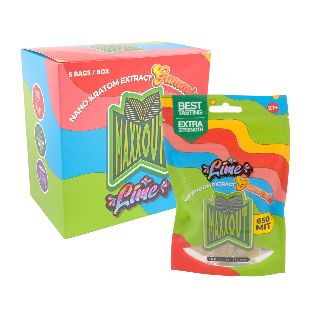 MAX OUT GUMMIES LIME10CT