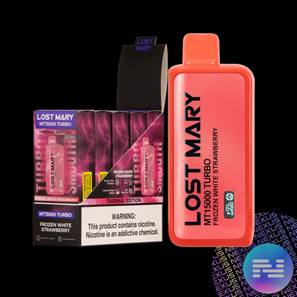 LOST M 15K FROZEN WHITE STRAW