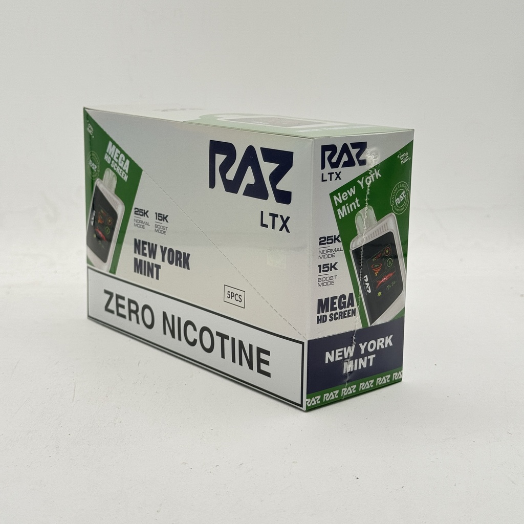 RAZ 25K ZERO NIC NEW YORK MINT