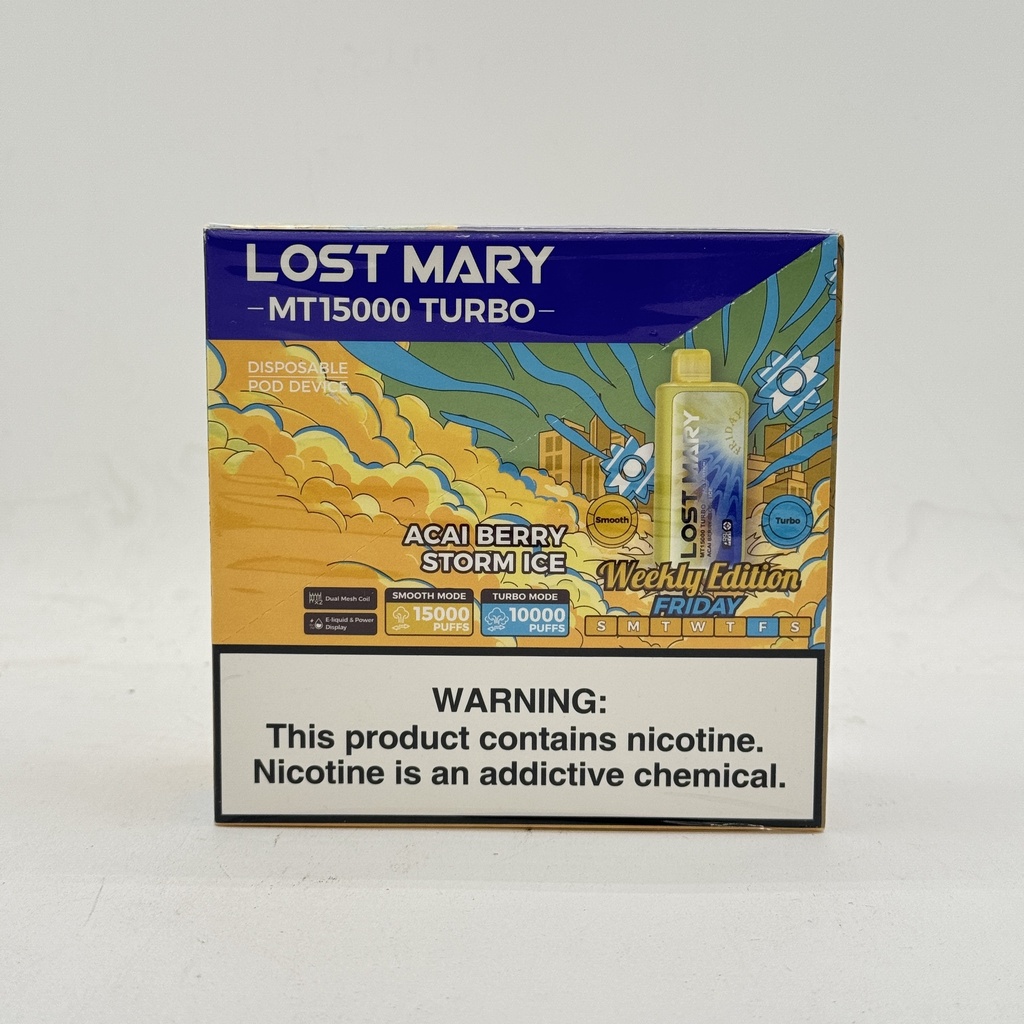 LOST MARRY 15K ACAI BERRY SORM ICE